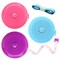 Retractable Tape Measures Fabric Measuring Tape 60 Inch Small Sewing Tape Measure for Craft, Nursing, Medical, and Travel 3 Pack (Pink, Purple, Sky Blue)